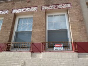 Custom wood single hung windows handcrafted by C.M.S.D. Van Nuys